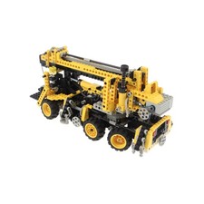 1x Lego Technic Set Carro Gru Pneumatica 8438 8460 8431 Giallo incompleto