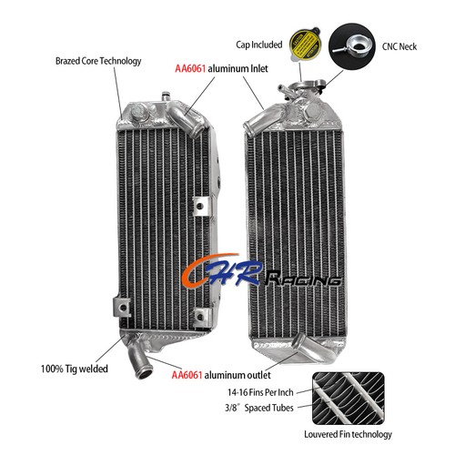 Aluminum radiator for - radiator,