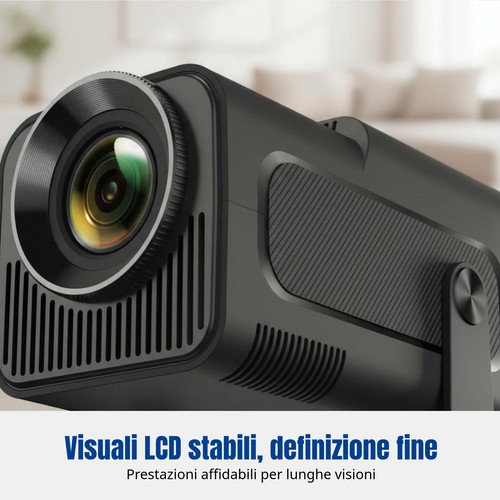Mini proiettore hy320 4k - proiettore, hy320,