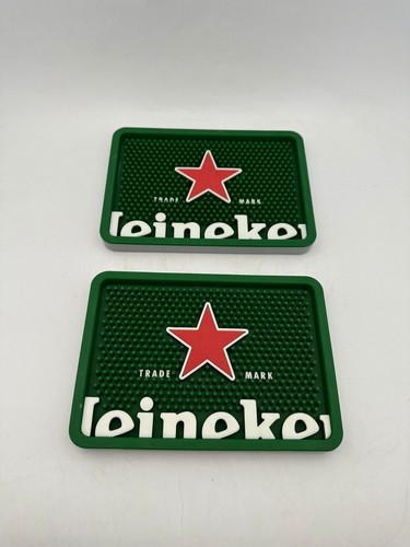 Heineken beer drip tray - x2,
