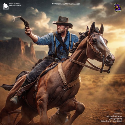 Arthur morgan statua - -,