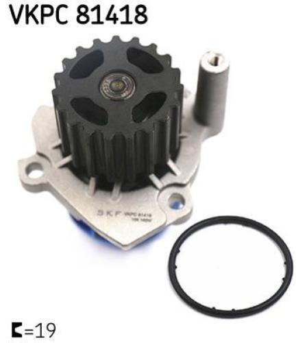 Skf pompa acqua polo - acqua, 1400