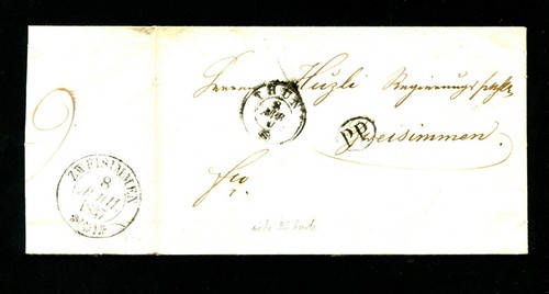 Svizzera 1847 thun e raro - 1847,