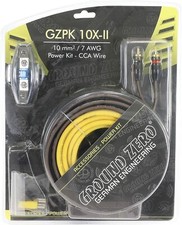 Kit Cavi Ground Zero Positivo 10mm rca x amplificatore alimentazione GZPK 10X-II