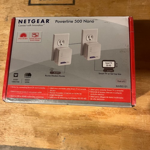 Netgear powerline 500 nano - powerline,
