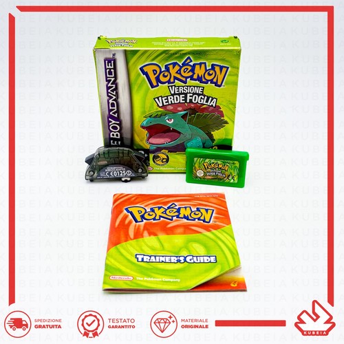 Pokemon verde foglia gba - pokemon,