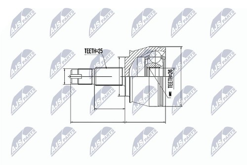 Kit giunti albero - , motore