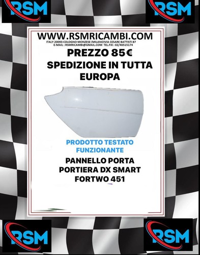 Pannello porta destra smart - porta,