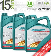 Olio motore 3x5 litri Addinol