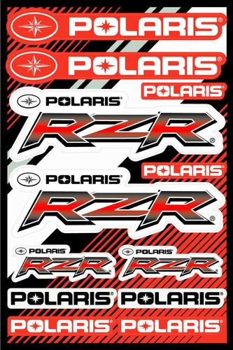 Polaris rzr rasoio adesivo - rasoio,