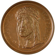 Medaglia Dante Alighieri nel