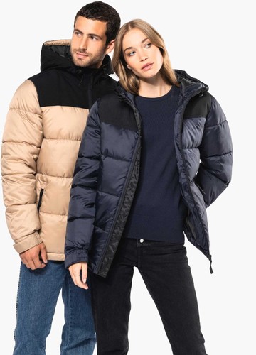 Parka trapuntato unisex con