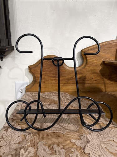 Vintage wrought iron display - wrought,