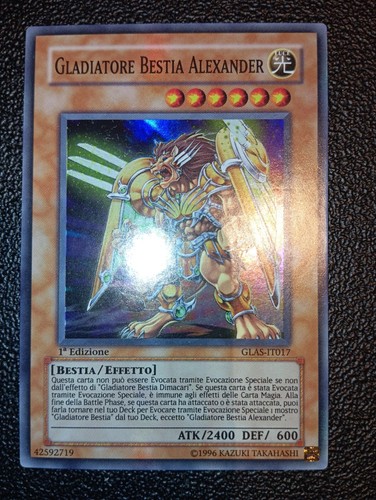 Gladiatore bestia alexander - bestia,