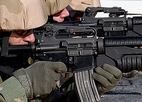 M16a2 poster lucido fucile - poster,