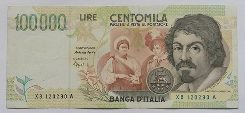 Banconota 100000 lire - banconota,