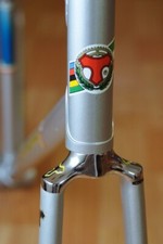 Raro set telaio pista/pista Tommasini vintage NOS!! Tubo AERO