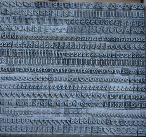 Scritta piombo 12p set di - 12p,