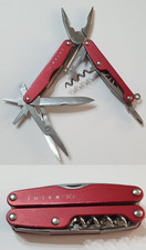 ? Leatherman Multi Tool Juice SC2 Rosso Ritirato Walmart Raro Buone Condizioni