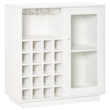 HOMCOM Mobile Portabottiglie