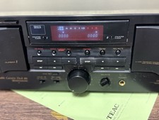 TEAC W-760R Piastra doppia di registratore cassette Dolby B-C HX-Pro (leggi)