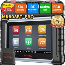 Autel MaxiCom MK808BT Pro Bluetooth Diagnostic Scan Tool Full System Car Scanner