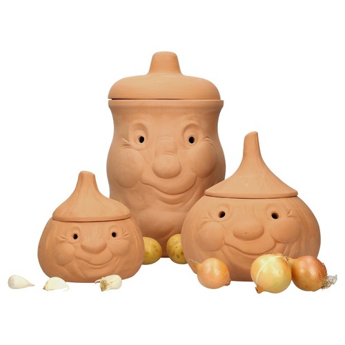 Pezzi set terracotta - 3,