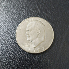 Moneta Vintage 1972 Un Dollaro