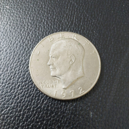 Moneta vintage 1972 dollaro - moneta, un