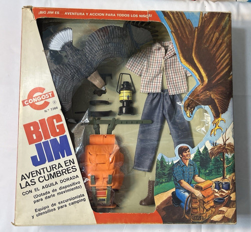 Vintage mattel big - jim, eagle