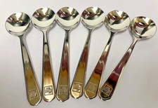 illy 6 Cucchiaini Girotondo da 104mm Nuovi  in acciaio inox designer Matteo Thun