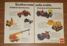 Rara Pubblicità LEGO Technic