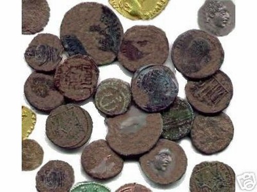 Lotto monete romane alta - monete, di