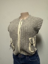 Maglione donna smanicato