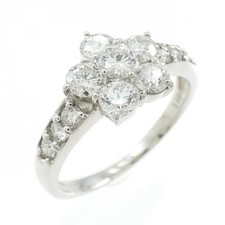 Autentico anello con diamanti