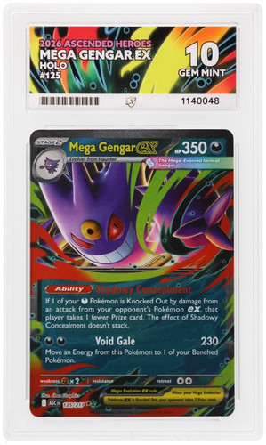 Ace mega gengar 125 - gengar, ex