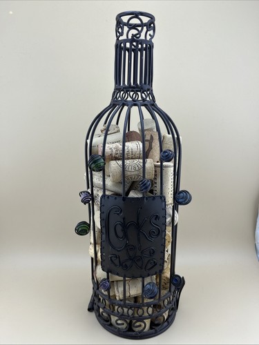 Porta sughero vino decorativo