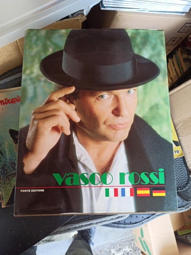 Libro fotografico vasco rossi - libro,