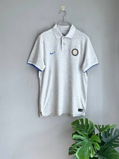 Polo grigia Nike Inter Milan FC calcio, taglia L