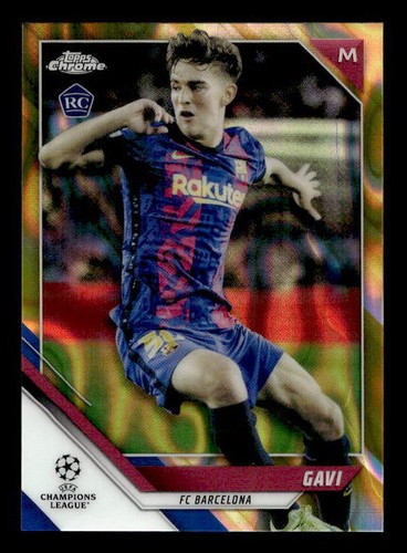 2021 topps chrome gavi - topps,