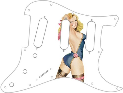 Stratocaster pickguard custom - pickguard,