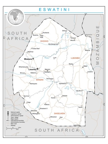 Eswatini swaziland provincia - swaziland,