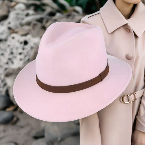 Cappello fedora feltro lana - cappello,