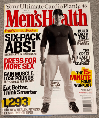 April 2007 issue men s - april, of