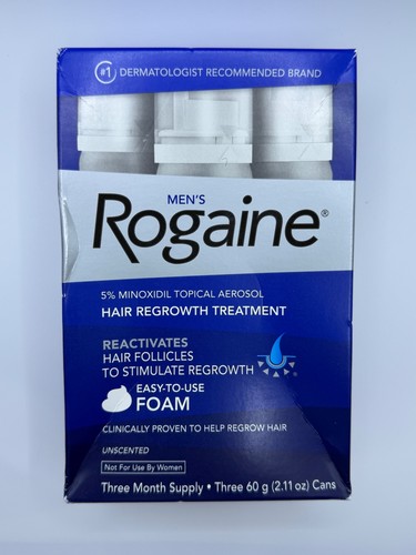 Rogaine minoxidil foam for - 5%,