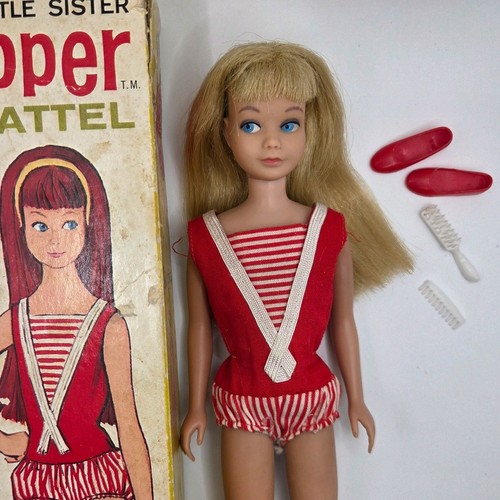 Vintage org mattel 1964 bionda - mattel,