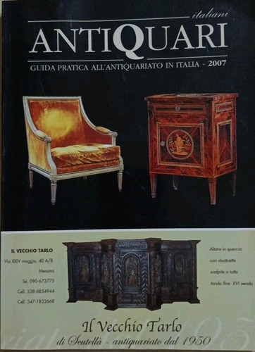 Antiquari italiani 2007 libro - antiquari,