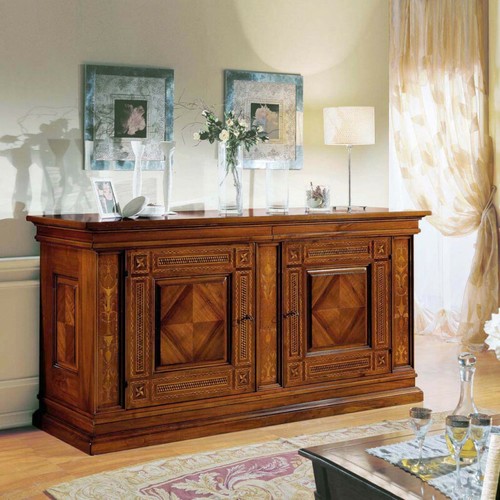 Credenza in legno classica - credenza,