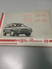 Libretto Uso e Manutenzione