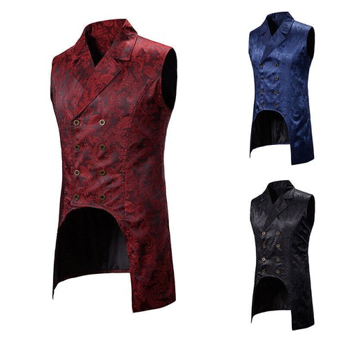 Gilet uomo gotico steampunk